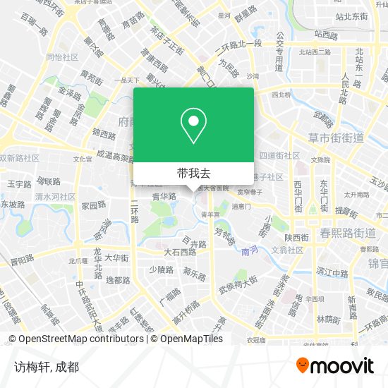 访梅轩地图