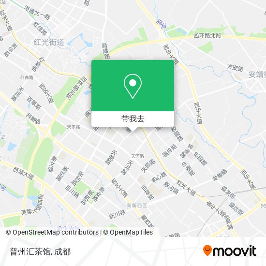 普州汇茶馆地图