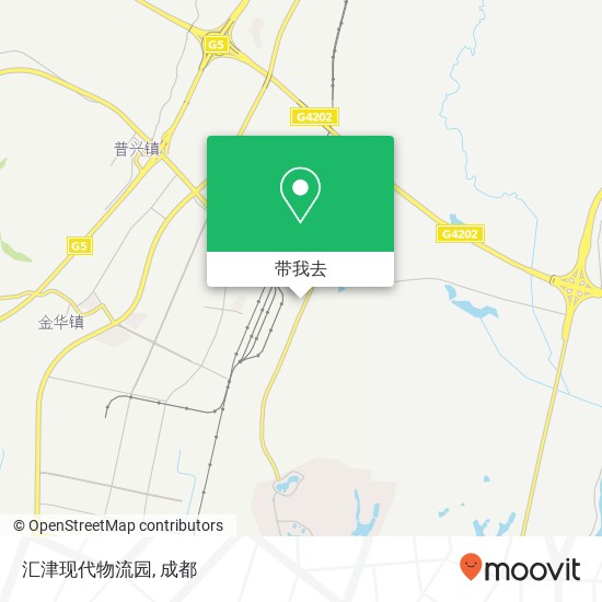 汇津现代物流园地图