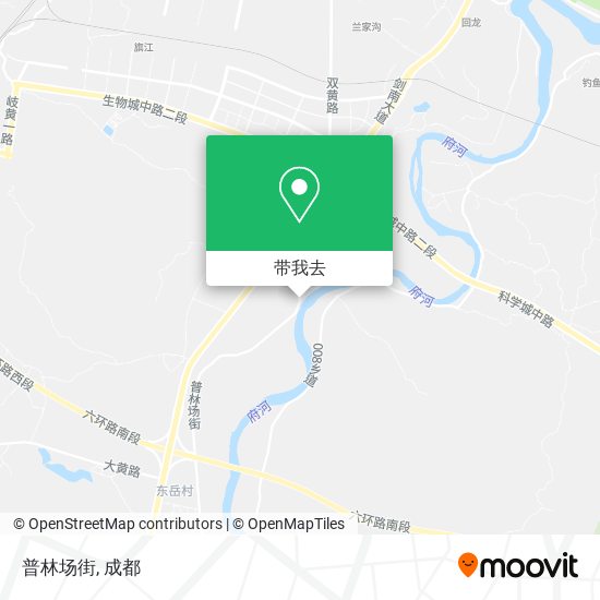 普林场街地图