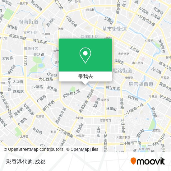 彩香港代购地图
