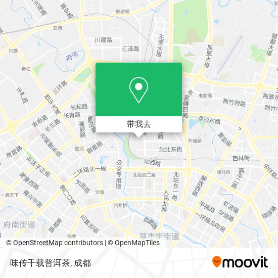 味传千载普洱茶地图