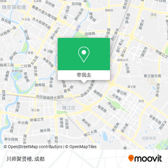 川师聚贤楼地图