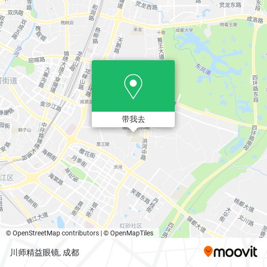 川师精益眼镜地图