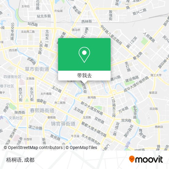 梧桐语地图