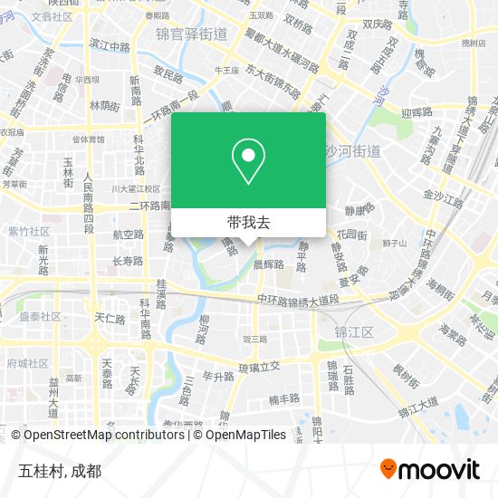 五桂村地图