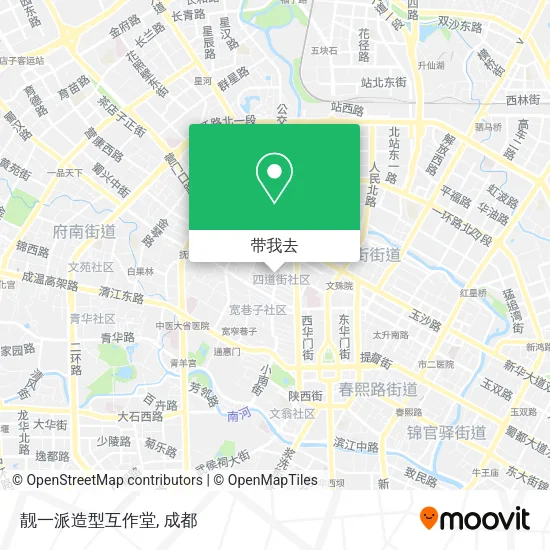 靓一派造型互作堂地图