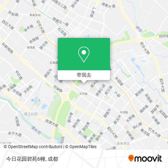 今日花园碧苑6幢地图