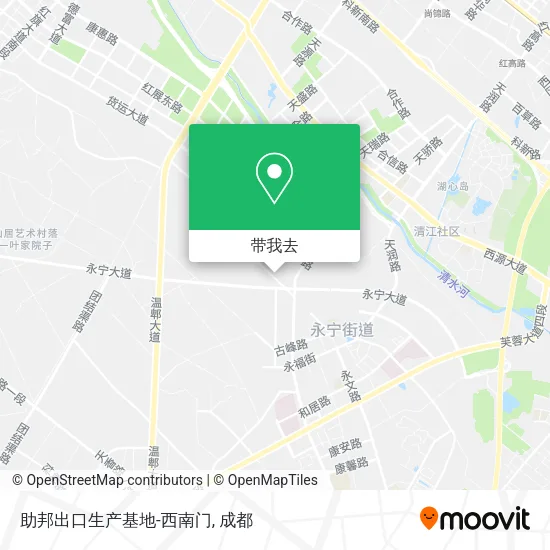 助邦出口生产基地-西南门地图