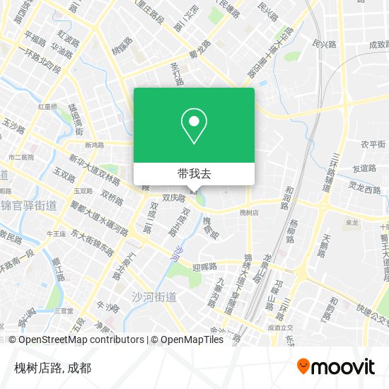 槐树店路地图