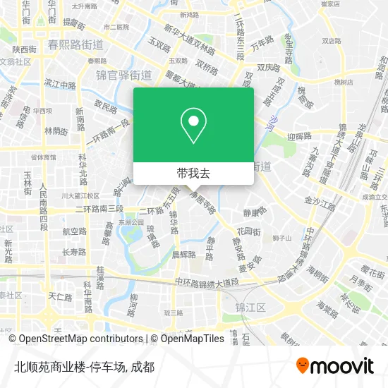 北顺苑商业楼-停车场地图