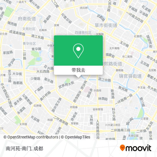 南河苑-南门地图