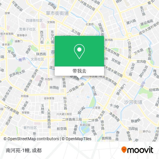 南河苑-1幢地图
