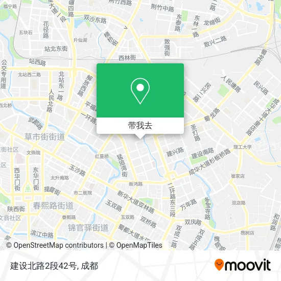建设北路2段42号地图