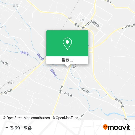 三道堰镇地图