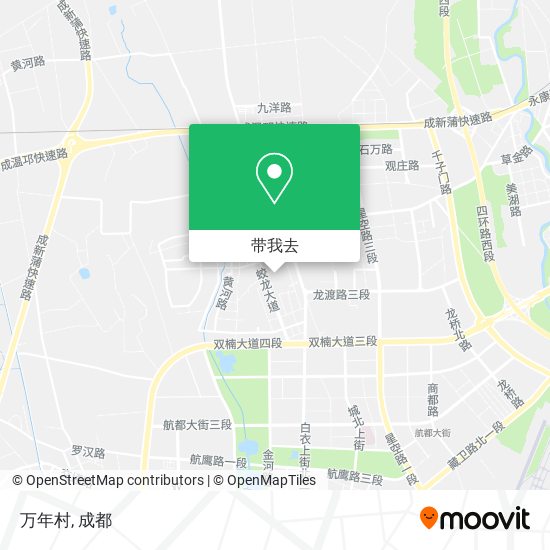 万年村地图