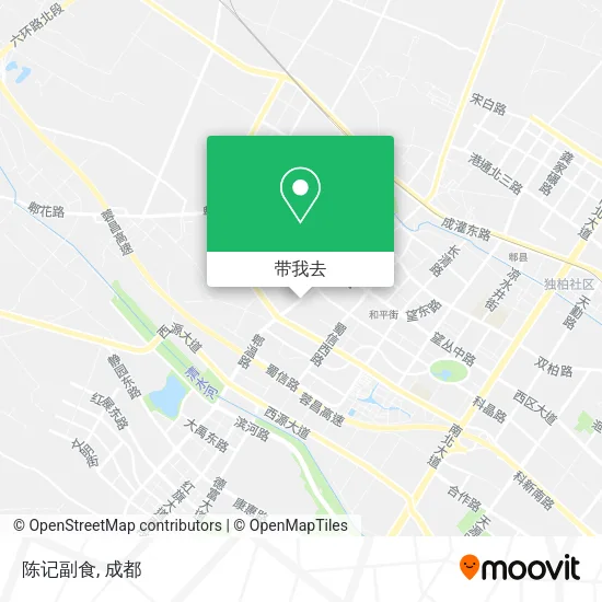 陈记副食地图
