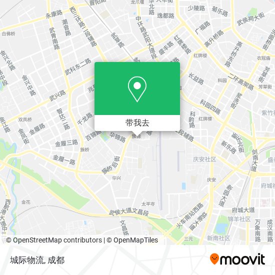 城际物流地图