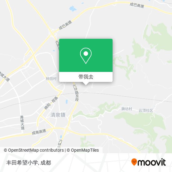 丰田希望小学地图