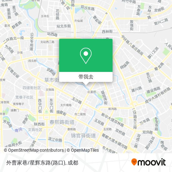 外曹家巷/星辉东路(路口)地图