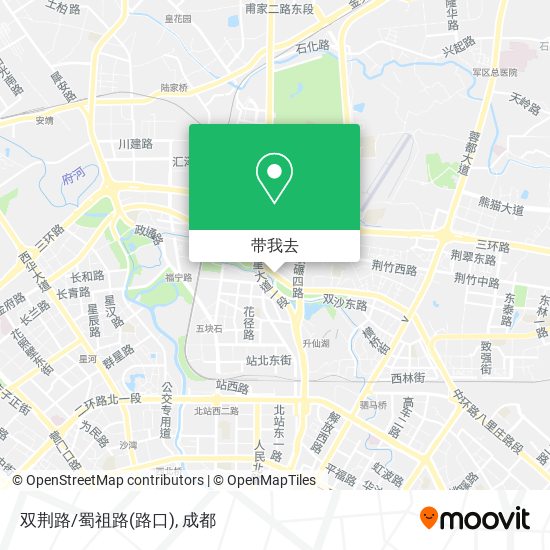 双荆路/蜀祖路(路口)地图