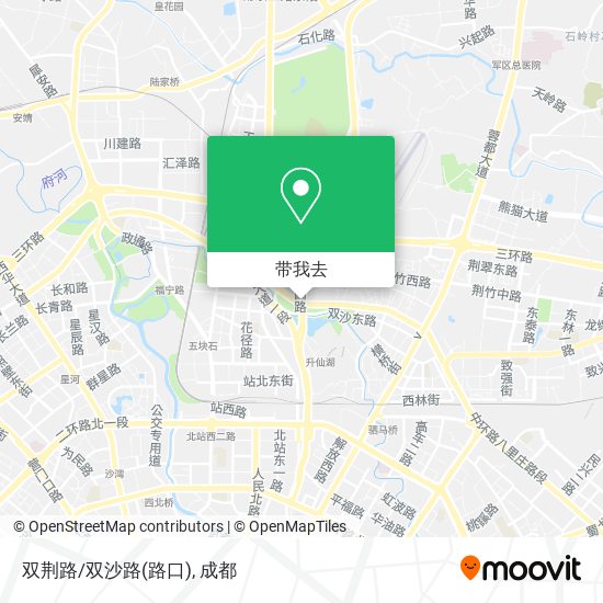 双荆路/双沙路(路口)地图