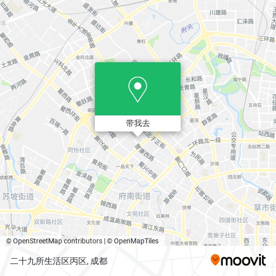 二十九所生活区丙区地图