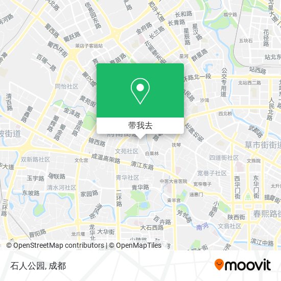 石人公园地图