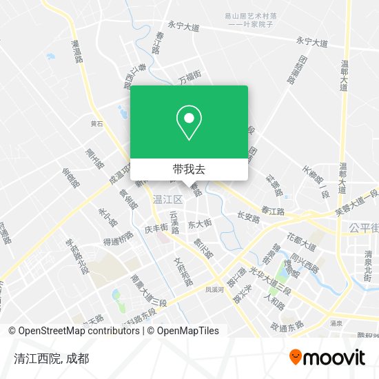 清江西院地图