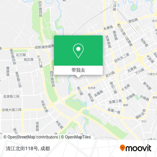 清江北街118号地图