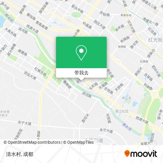 清水村地图