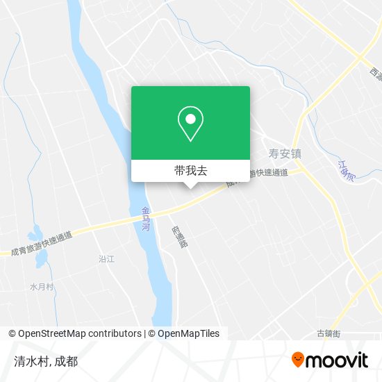 清水村地图