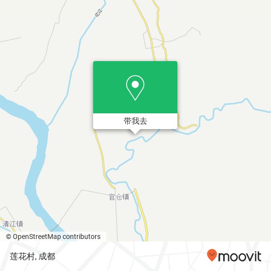 莲花村地图