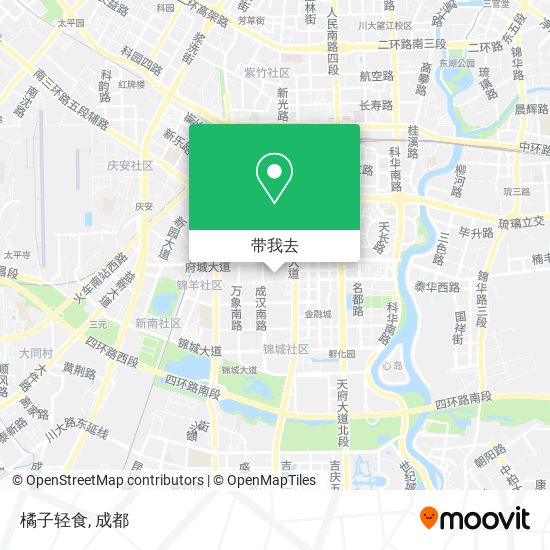 橘子轻食地图
