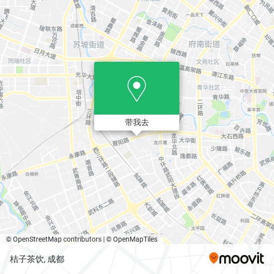桔子茶饮地图