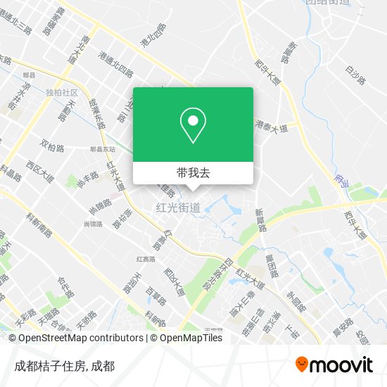 成都桔子住房地图