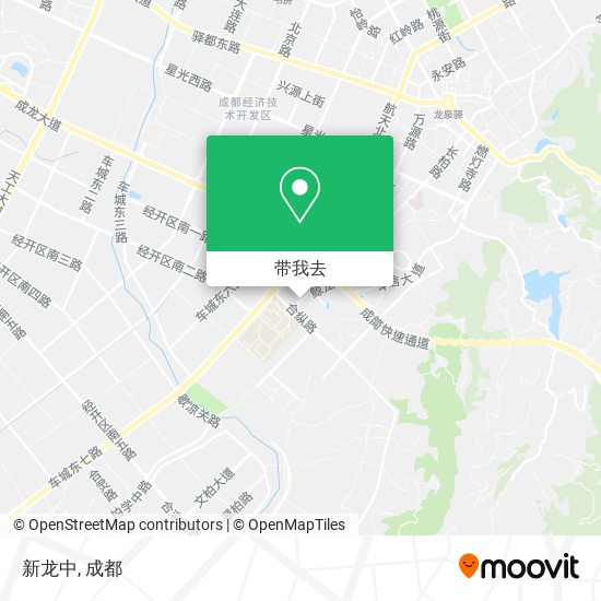新龙中地图