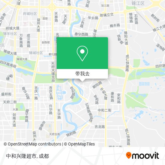 中和兴隆超市地图