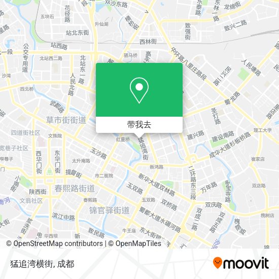 猛追湾横街地图