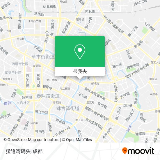 猛追湾码头地图