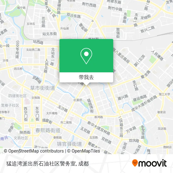 猛追湾派出所石油社区警务室地图