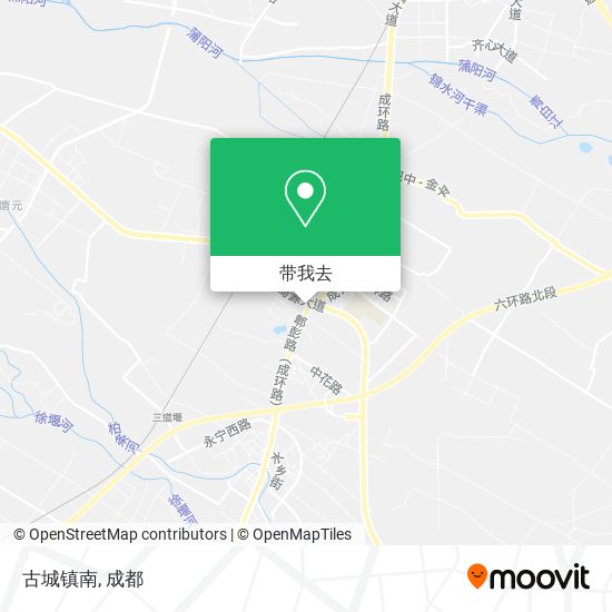 古城镇南地图