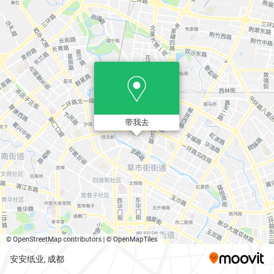 安安纸业地图