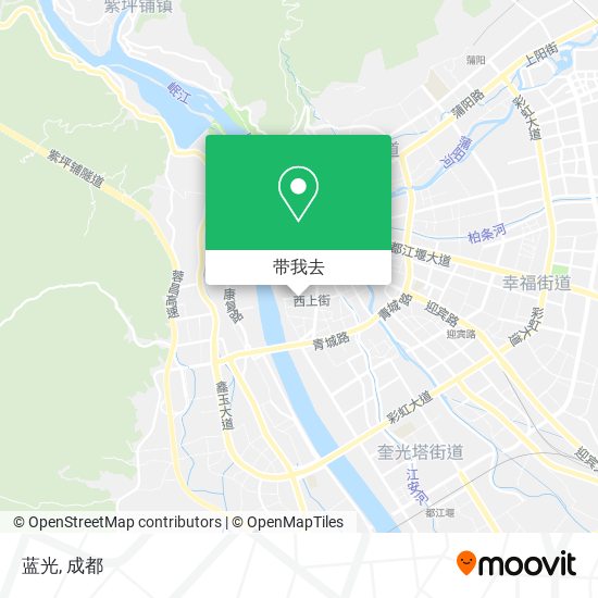 蓝光地图