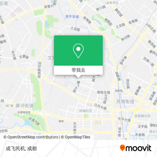 成飞民机地图