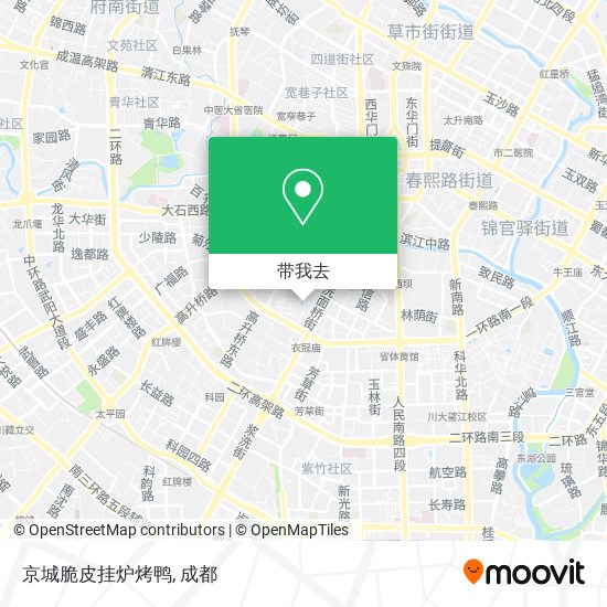 京城脆皮挂炉烤鸭地图