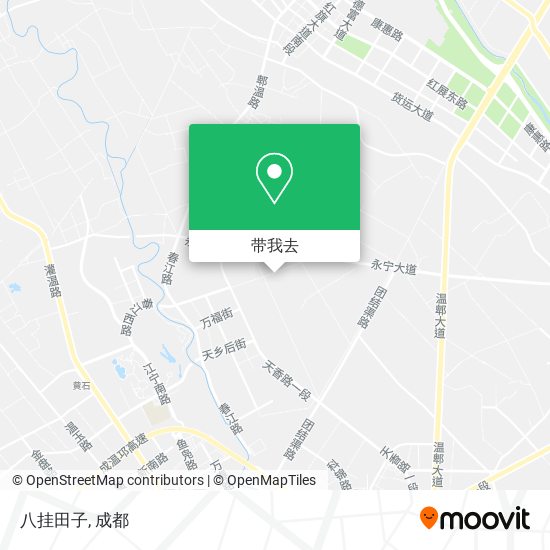 八挂田子地图