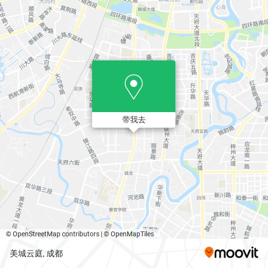 美城云庭地图