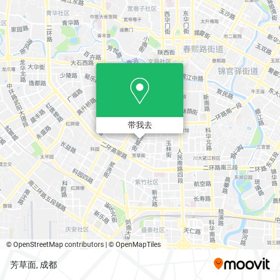 芳草面地图