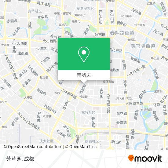 芳草园地图